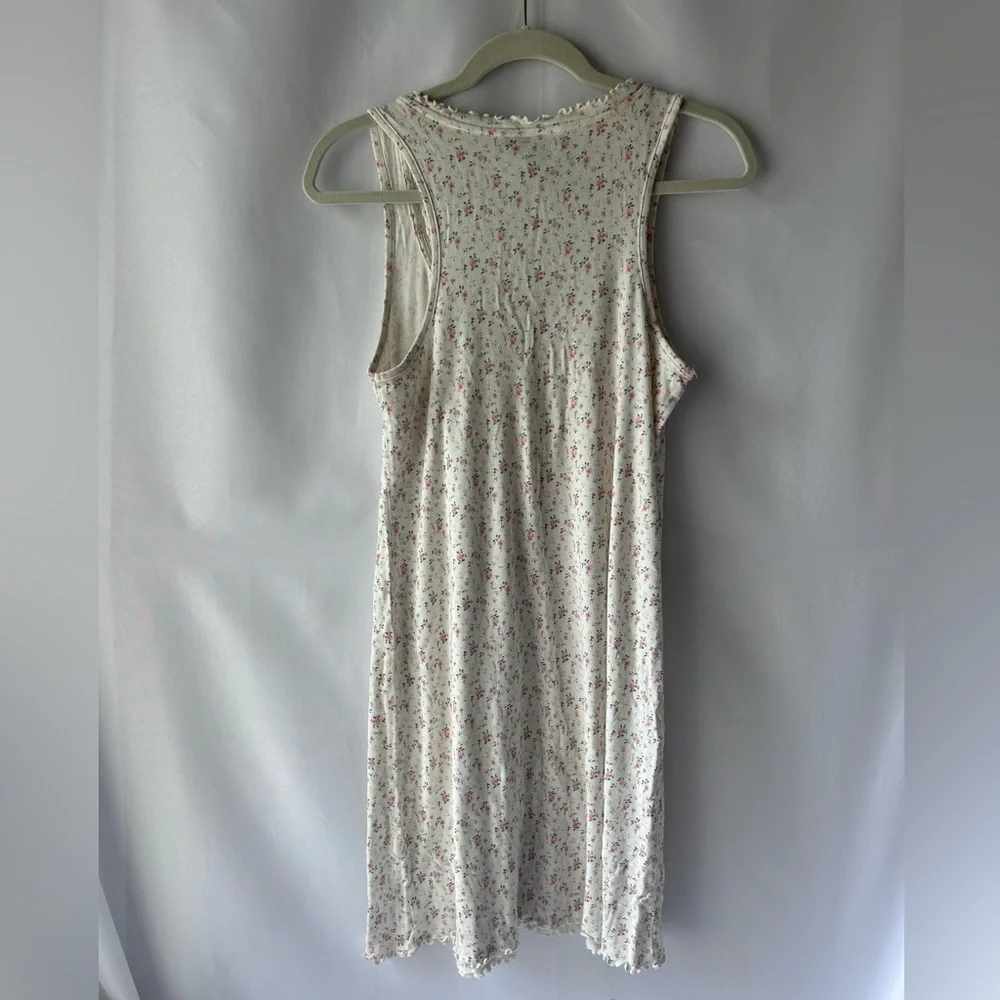 Ralph Lauren White and Pink Floral night gown - Picture 7 of 7